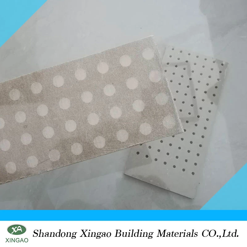 Perforated Gyspum Board/Perforated Plasterboard/Square Round Hole Customized to South Africa