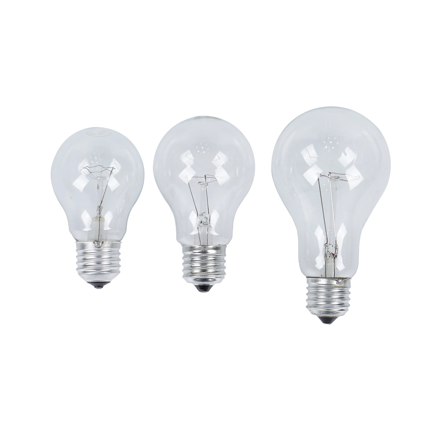 110V 220V Round Clear Light Bulbs 40W 60W 75W 100W 150W 200W Incandescent Bulb E27 B22 General Lighting Service Bulbs