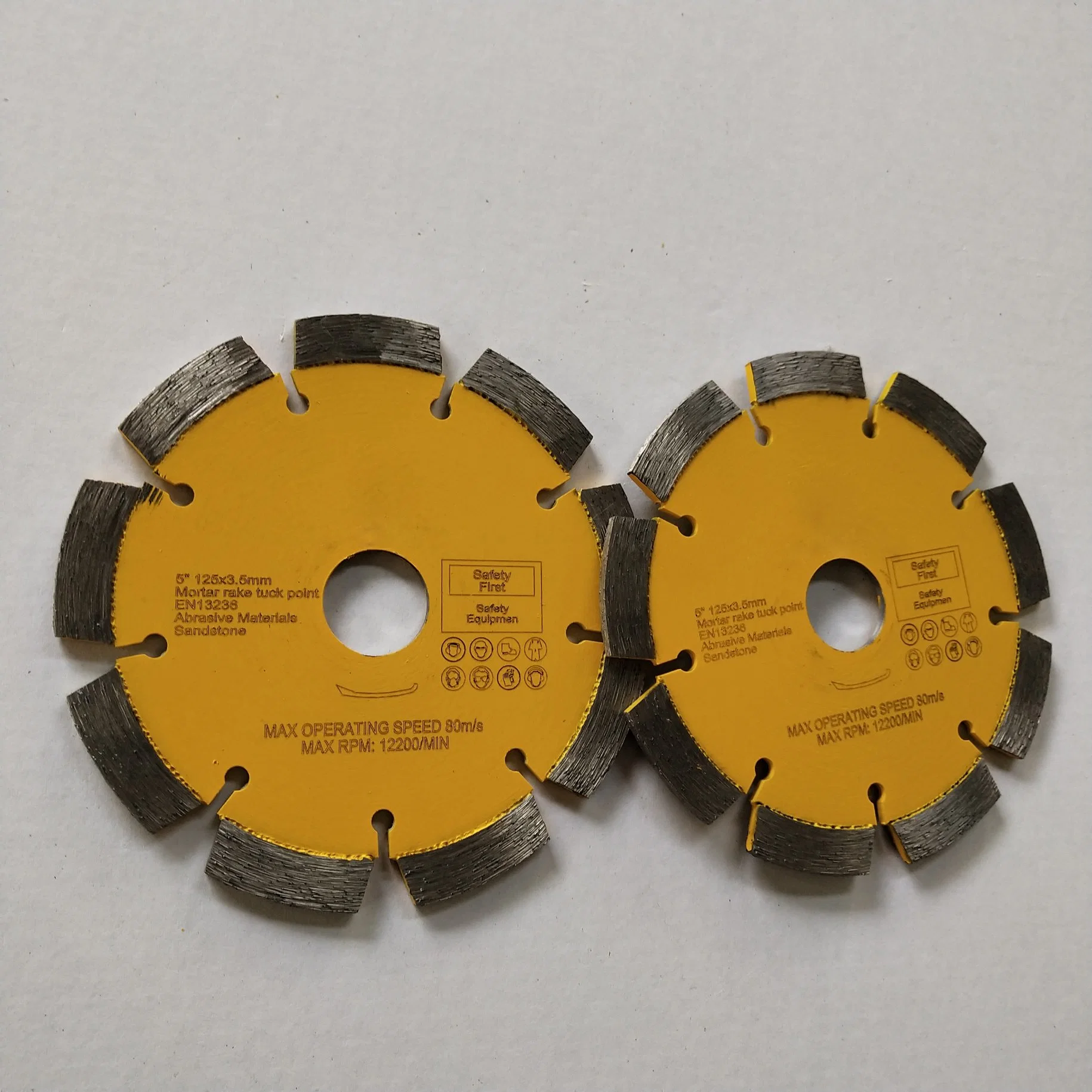 125mm Wet or Dry Cutting Laser Welded Tuck Point Diamond Saw Blade for Hard Concrete