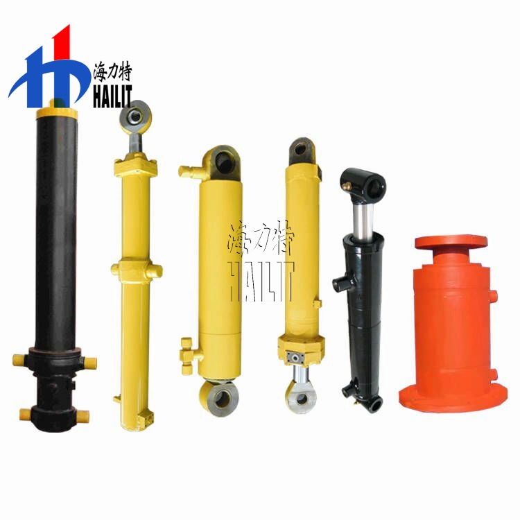 Tractor Loader Trailer Spare Parts Single/Double Acting Telescopic Hydraulic Cylinder Jack for Dump Trailer Truck (08)