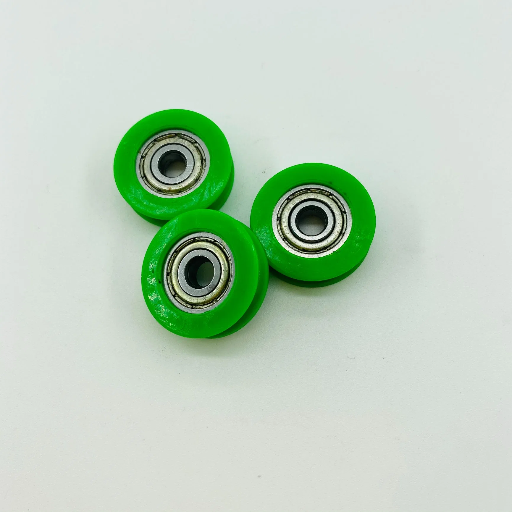 Faible bruit, simple rangée de haute précision en acier inoxydable taille Type U vert 5*23.5*poulie 6,8 mm