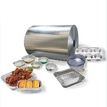 Cold Stamped Aluminum Foil Container Takeaway Lunch Box Aluminium Foil