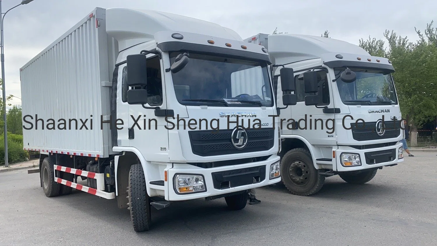 China Shacman camión refrigerado de la luz de la carretilla camioneta de carga