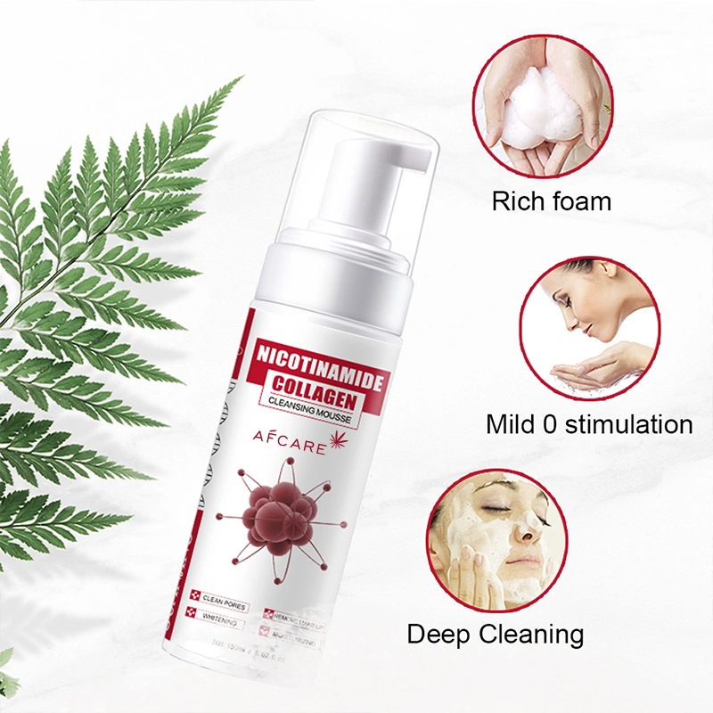 Hautpflege für Sie reinigen Produkt gut professionell für Sie Nikotinamid Cleanser Schaummousse