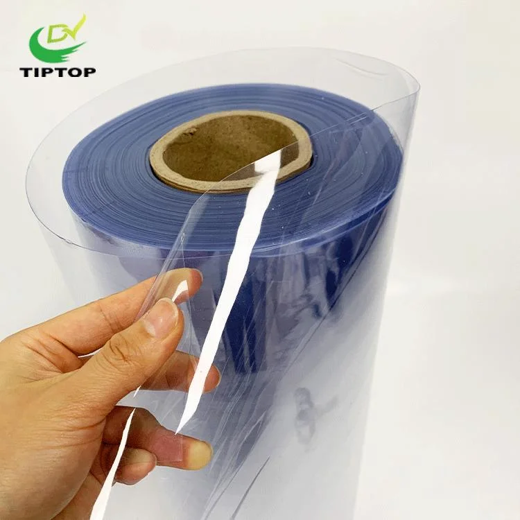 Tiptop-3 PVC Clear Opaque Rigid Film for Packaging Cover Printing Medical Protection