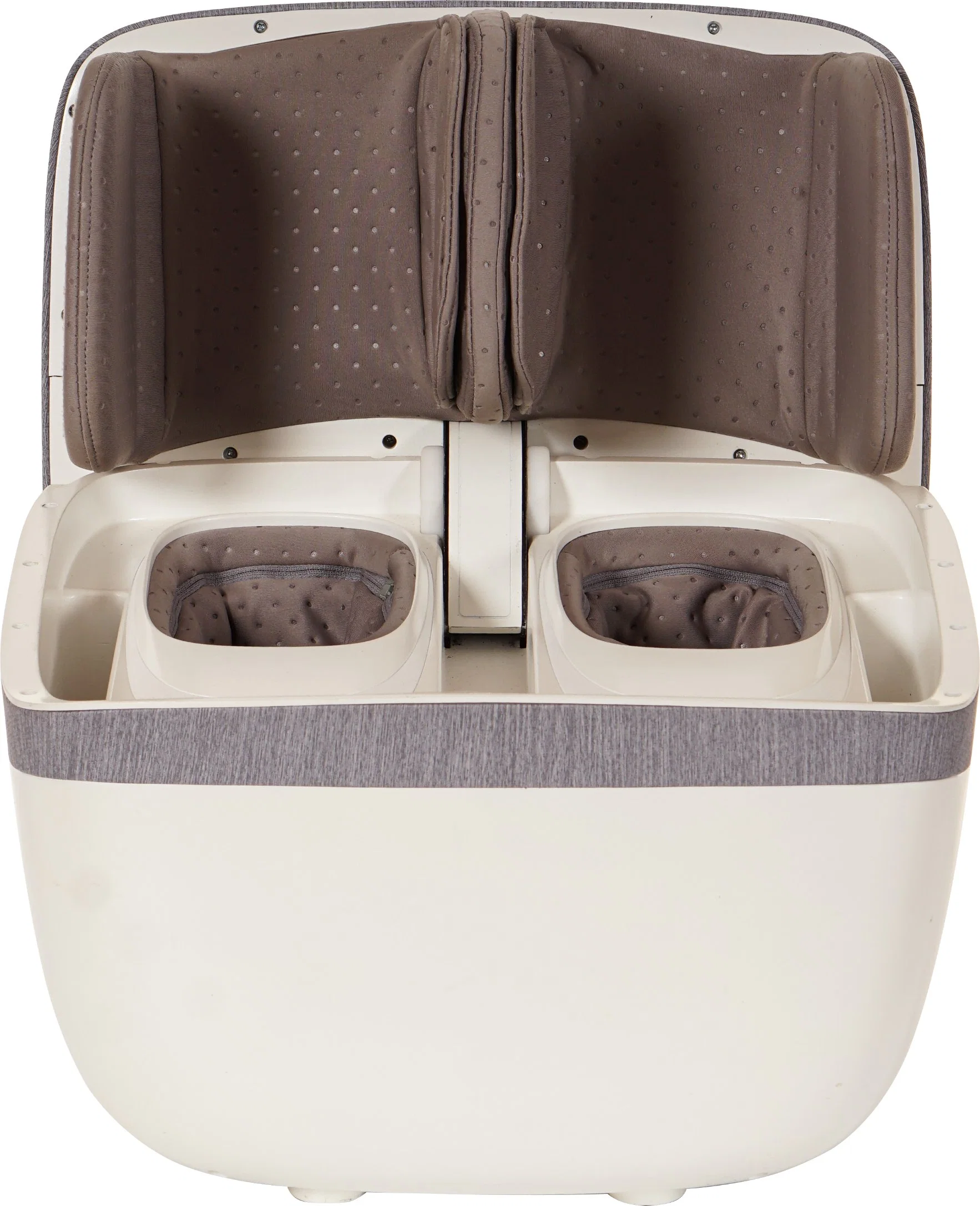 2023 Nuevo Shiatsu OEM de rodadura para amasar Masajeador de pie otomana, vibración eléctrica calefacción aparato de masaje de la Salud Personal Studio