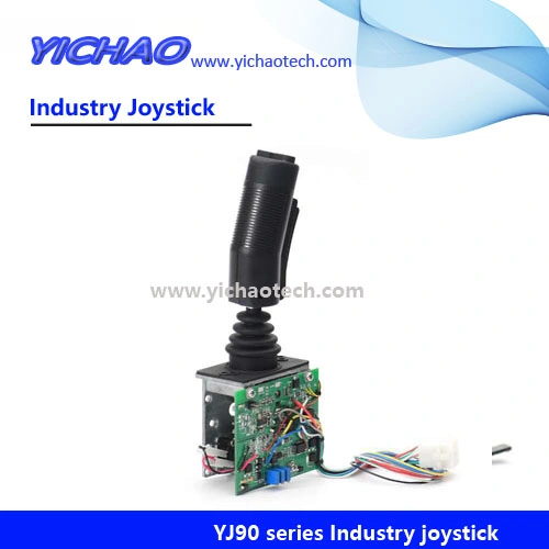 Yj90 seul arbre PWM Printemps auto alimentation Resettingpower DC24V, sortie PWM 0-650mA Circuit de commande de véhicule de travail aérien Joystick