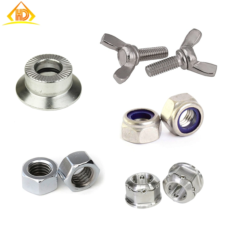 Ss316 Nylon Lock Nuts (DIN982/985)