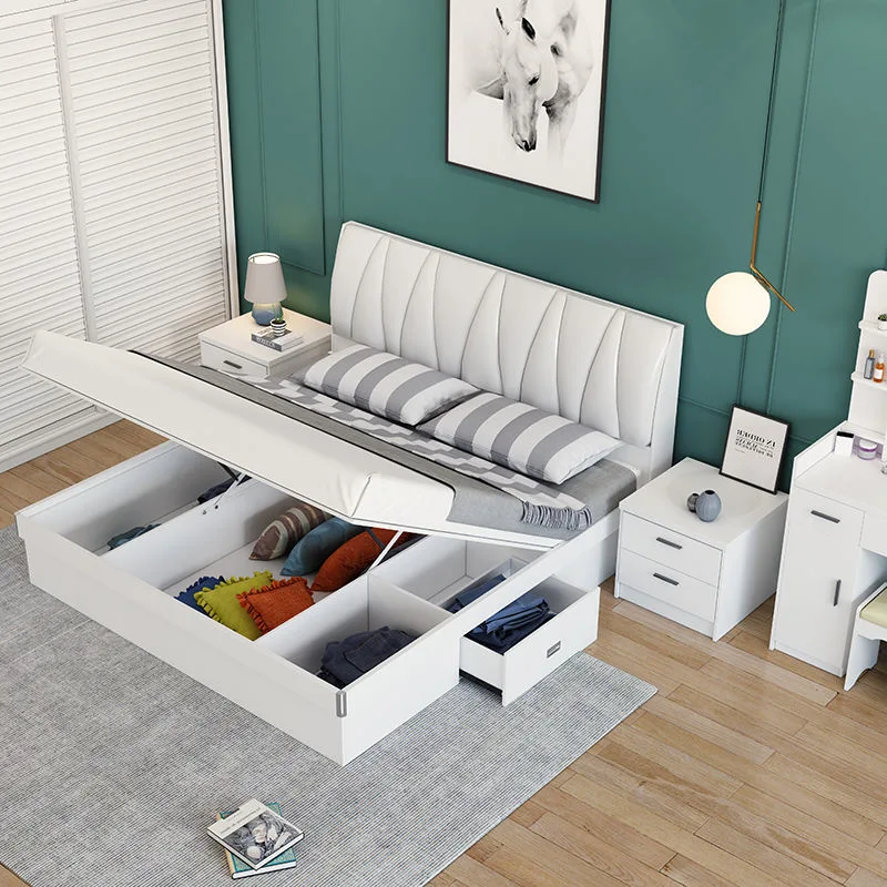 Fábrica moderno completo dormitorio conjunto Muebles Rendimiento de alta calidad/alto costo MDF Casa Muebles