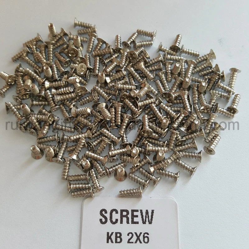 Wholesale/Supplier Pan Head Self Tapping Screw for Plastic Toy, Steel Screw Pb 2X7