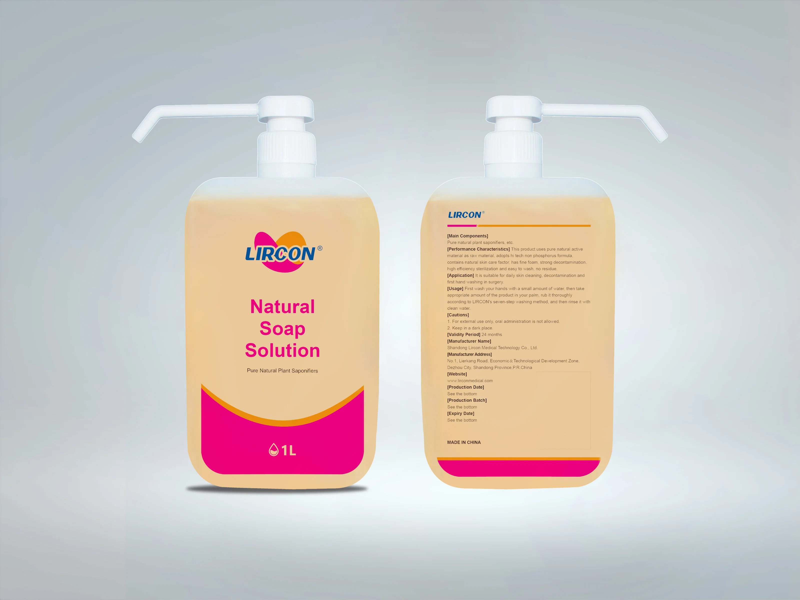 Comercio al por mayor de líquido antibacterial orgánicos naturales jabón de manos