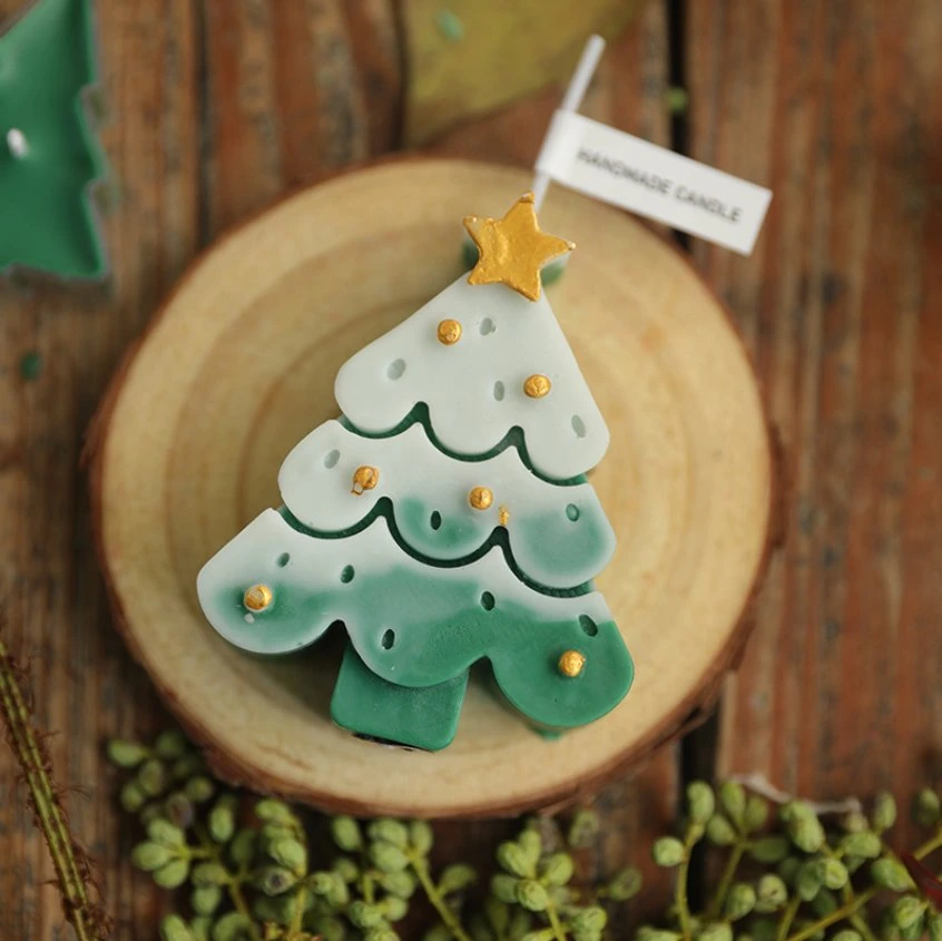 2023 Christmas Resin Gingerbread Man Pendant Hanging Gift Gingerbread Man Christmas Tree Ornament Candle