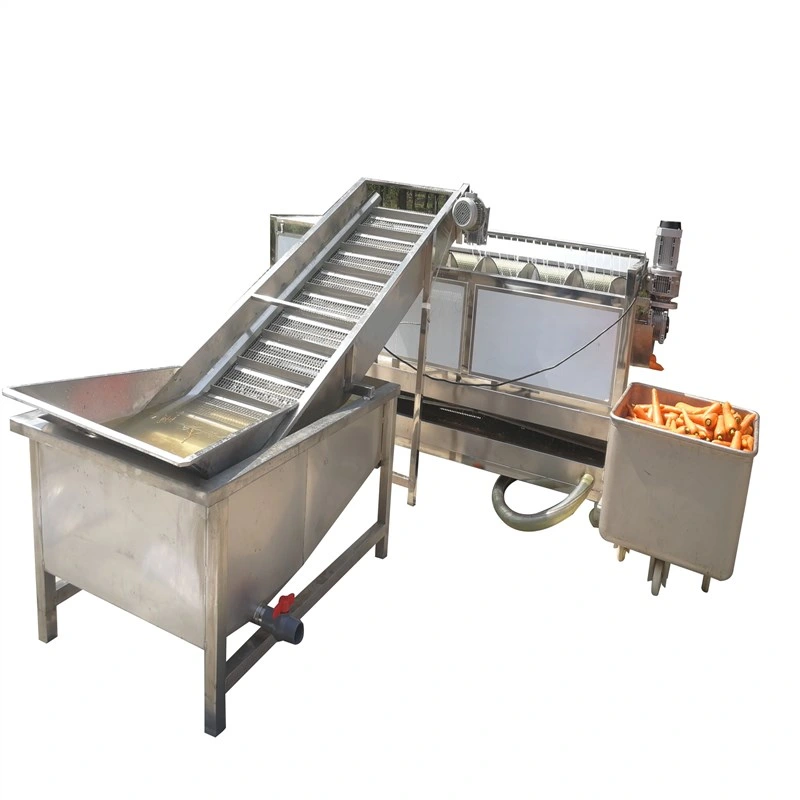 Egypt Fruit Vegetable Cleaning Washing Sorting Machine Line