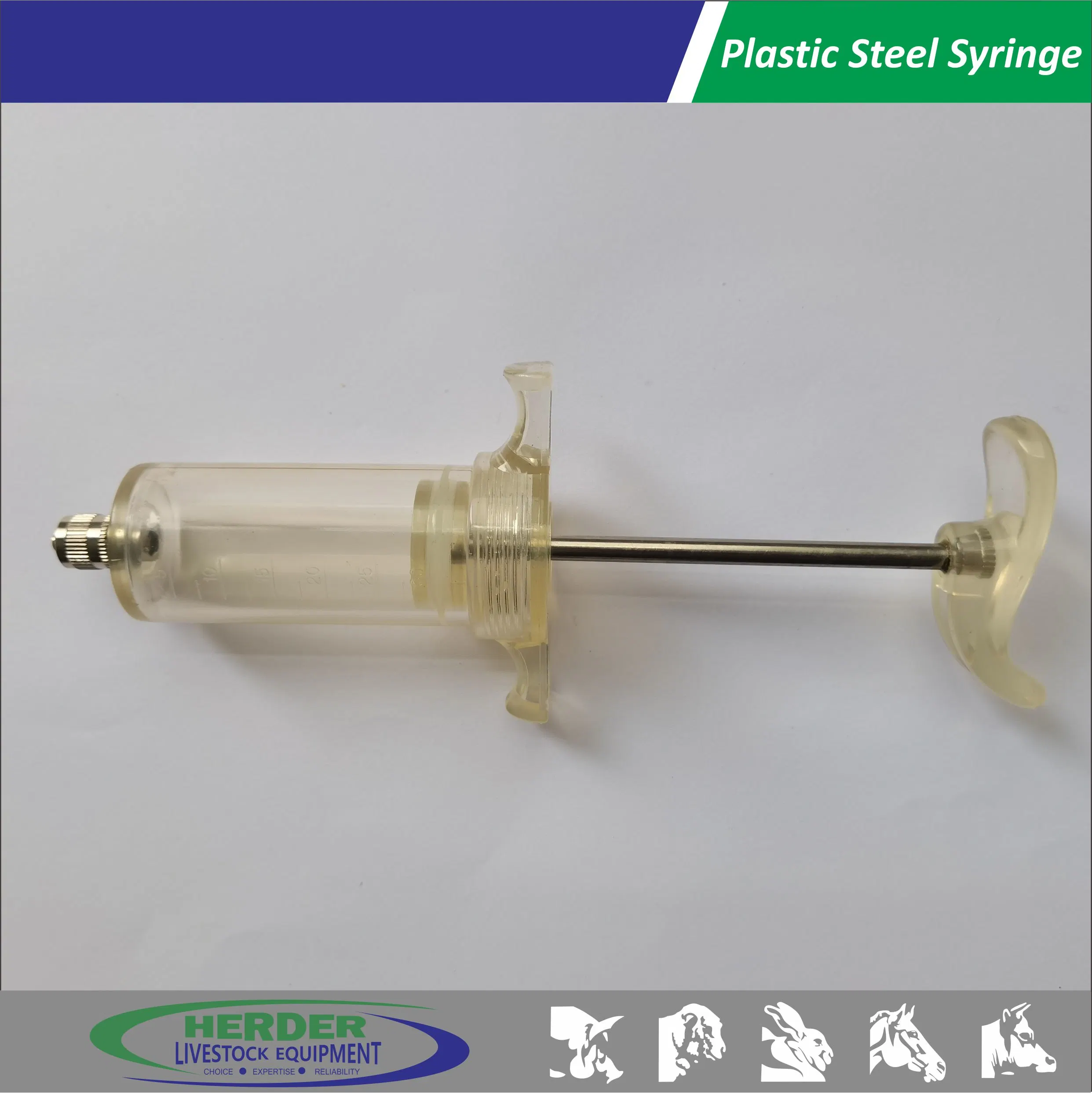 Livestock Animal Veterinary Syringe Vaccine Syringe Medical Injector