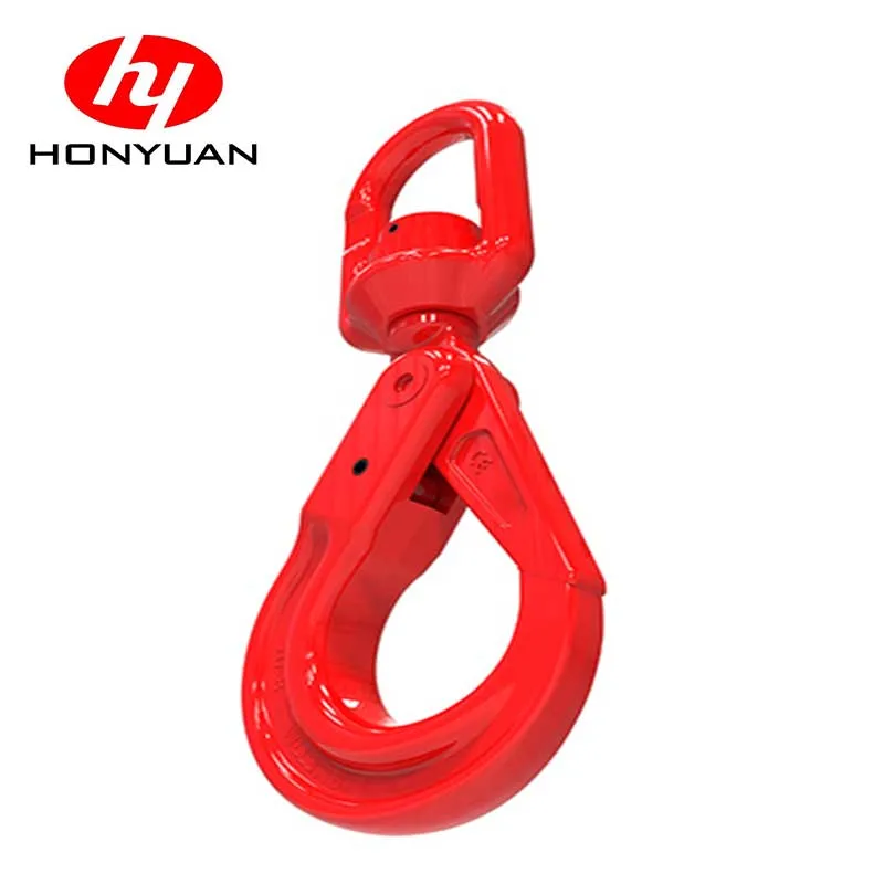 Factory G80 New Type Swivel Selflock Hook for Lifting Chain Slings