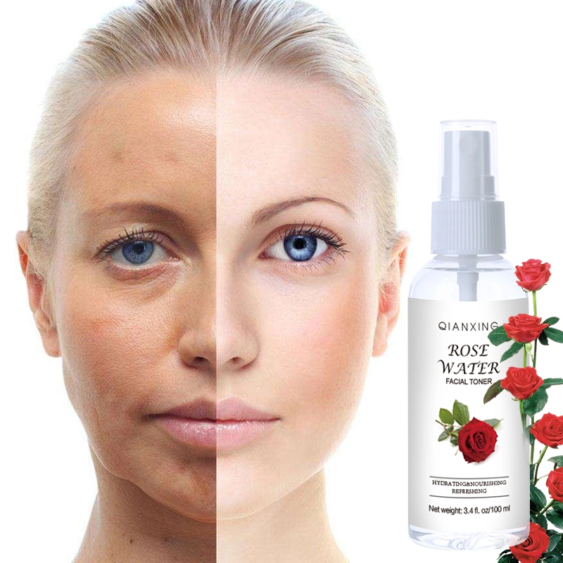 Natürliche Hautpflegeprodukte Feuchtigkeitsspendend Schrumpfende Pore Tender Rose Wasser Tonerspray