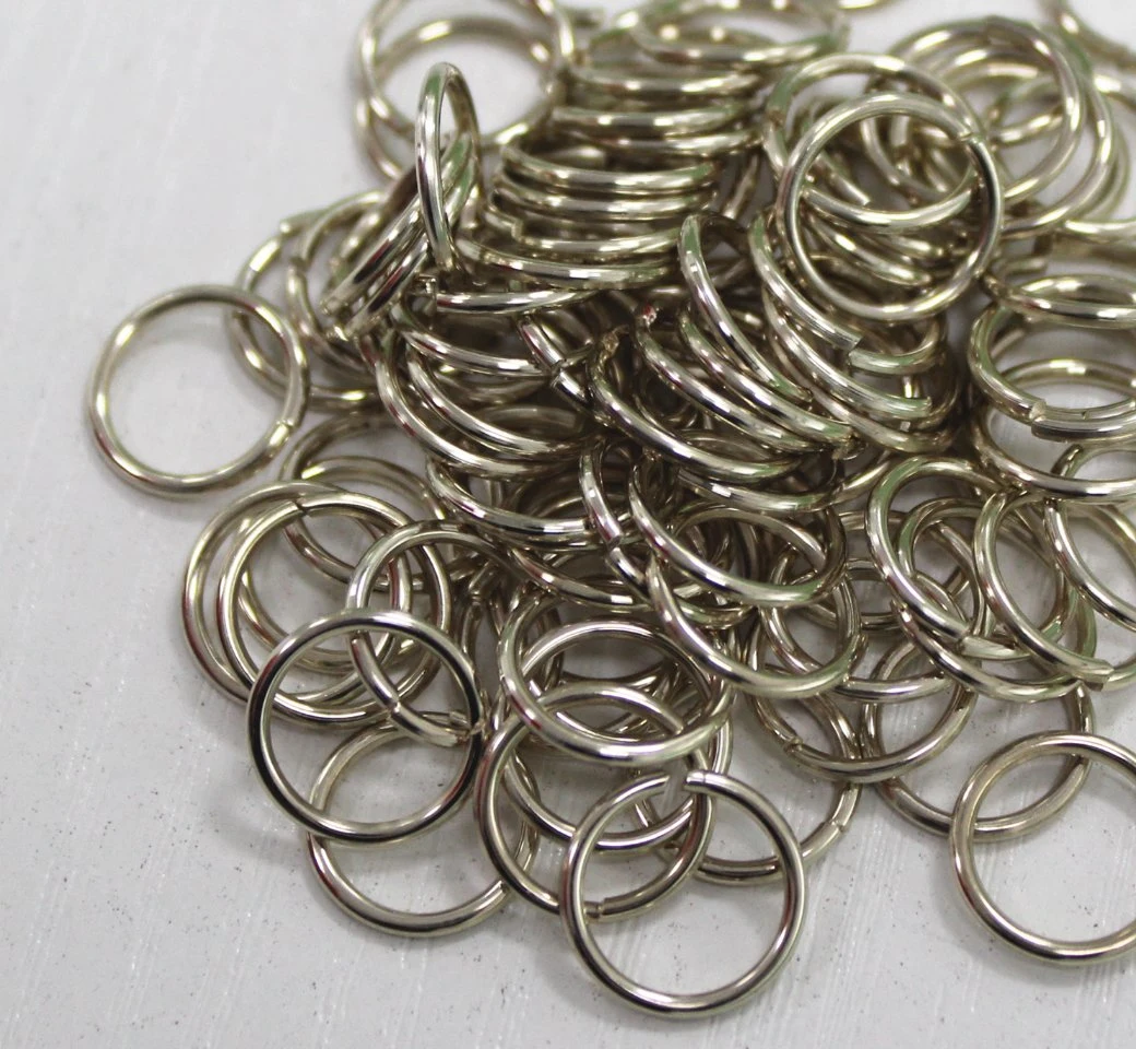 40% Silver Iron Steel Copper Braze Silver Solid Tin Wire Ring