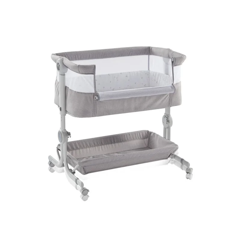 Wholesale/Supplier Baby Crib Bed Newborn Foldable Travel Bedside Crib Breathable Soft Cradle with Mattress