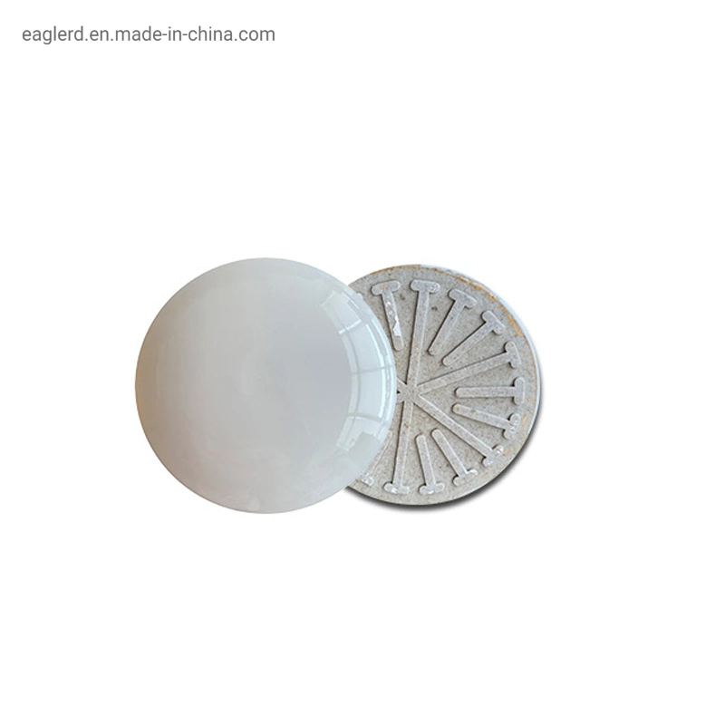 Round Yellow White Saudi Arabia Ceramic Road Stud