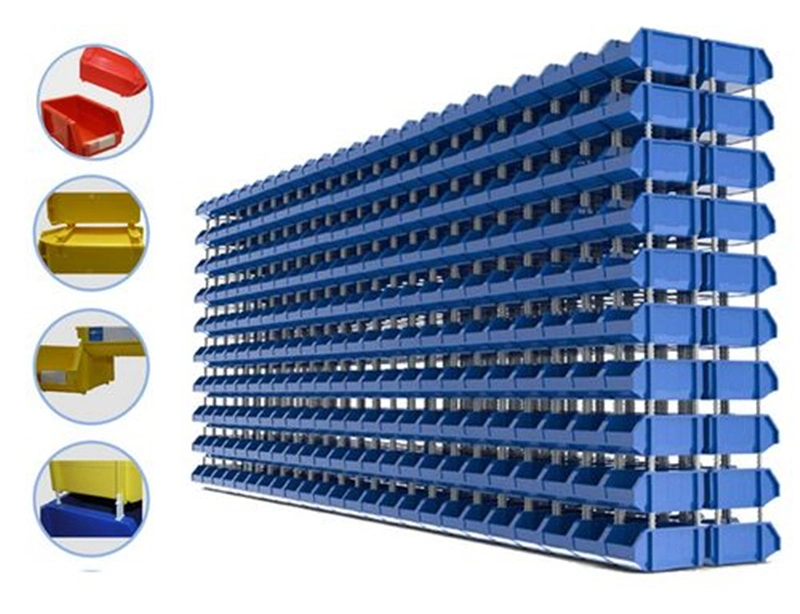 Organizador de material plástico para a colheita e manuseio de peças (PK001)