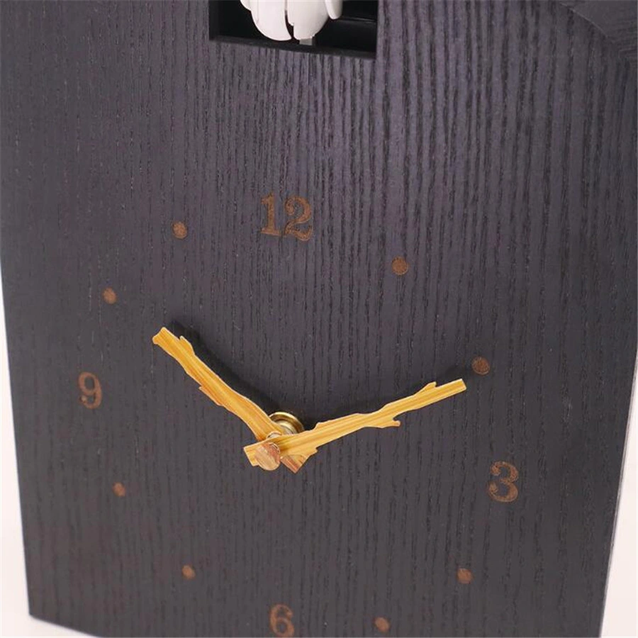 Reloj de madera Swing Bird Cuckoo personalizado