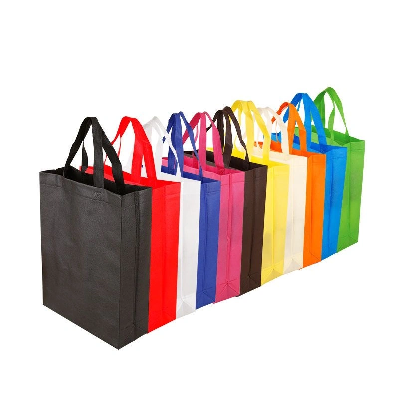 Custom Printing Logo PP Non Woven Shopping Bag T Shirt Grocery Bag