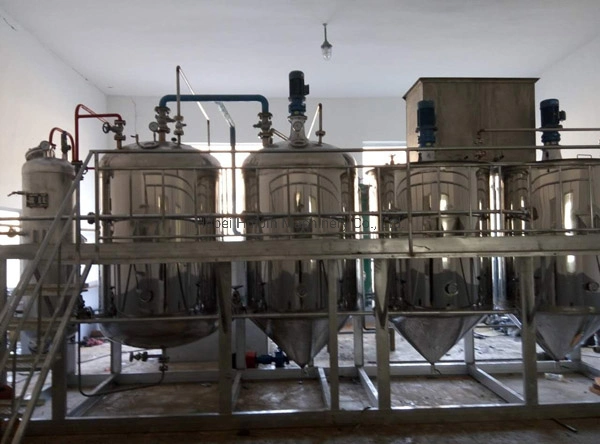 Coconut Oil Refining, Castor Oil Refining Equipment