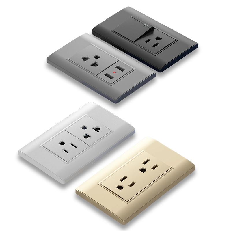 N1.4 الأجهزة المنزلية الأجهزة المنزلية المقبس Smart Plug US الجدار مقبس المخرج والمبدل 118 مفتاح الحائط