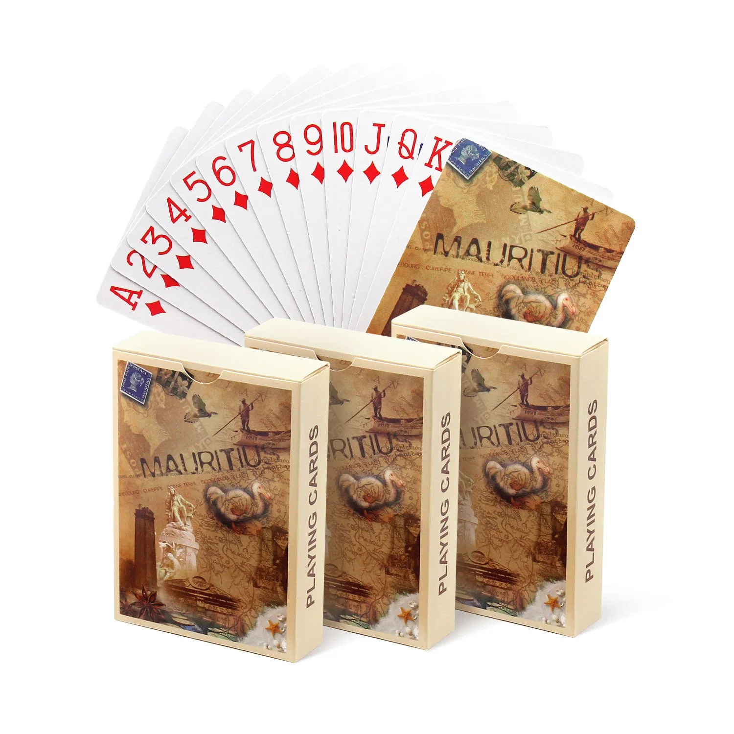 Custom Design Your Logo Paper Printed Box Playing Cards