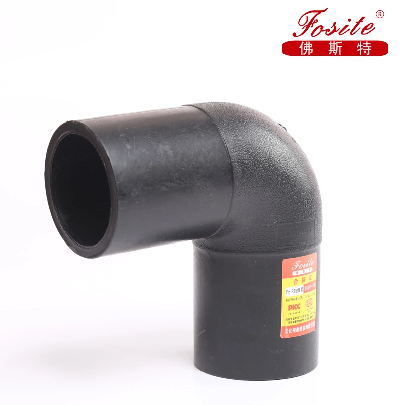 2 Inch SDR17 HDPE Pipe Fittings Connector Plastic Tee Elbow Connector Socket