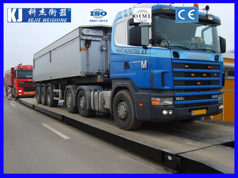 3X20/22m 80 Tons Weighbridge/Truck Scale with Load Cell and Indicator From China Kejie Weighing Factory for Export