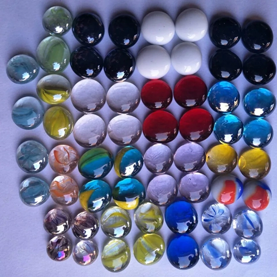 Cat Eye Transparent 16mm 22mm 25mm 3 Color Glass Marble