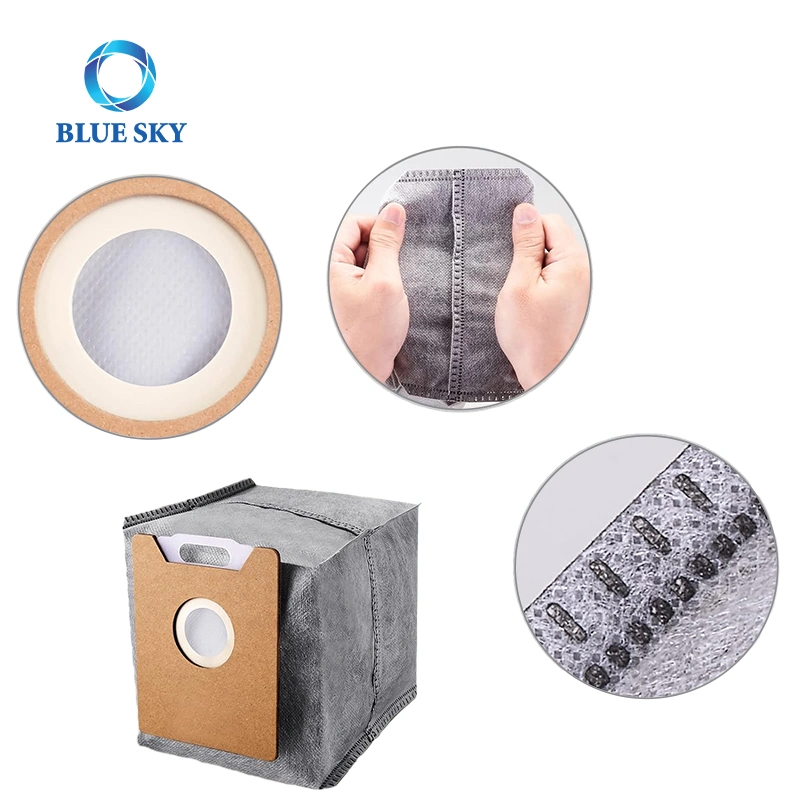 Activated Carbon Fabric Dust Bags Replacement for Eufy Clean G35+, G40+, G40 Hybrid+ Robovac Vacuum Cleaner