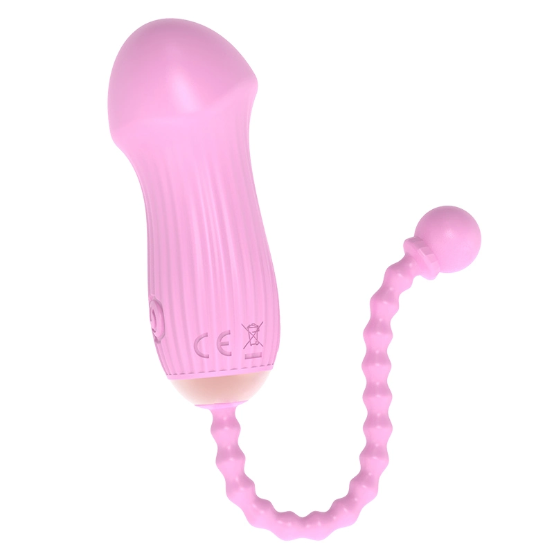 2022 12 Modes de Vibration Œuf Vibrant en Silicone avec Télécommande