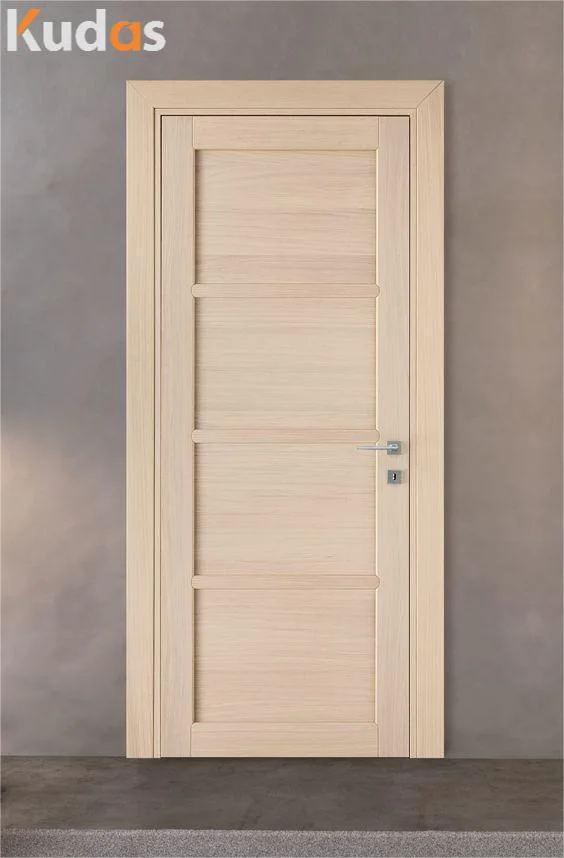 Kudas USA Style Foshan Wood Veneer Painting MDF Interior Flush Door