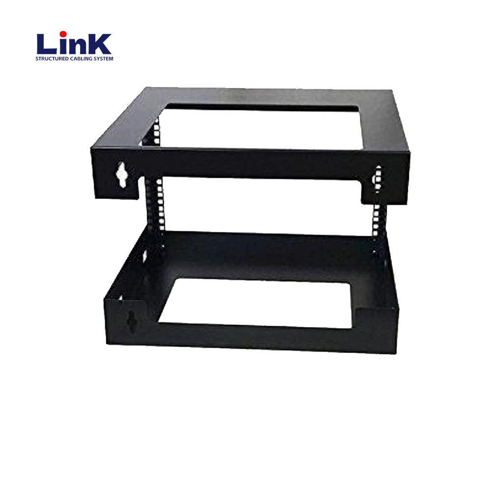 Wall Mount Open Frame Rack for Small Network Installation