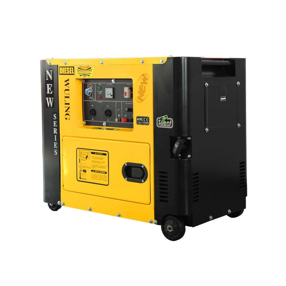 Air-Cooled Professional 5kw Single Phase Engine Generator Set