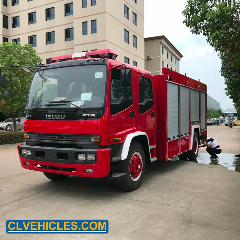 Japan Brand Euro 5 Popular Model Ftr Fire Truck