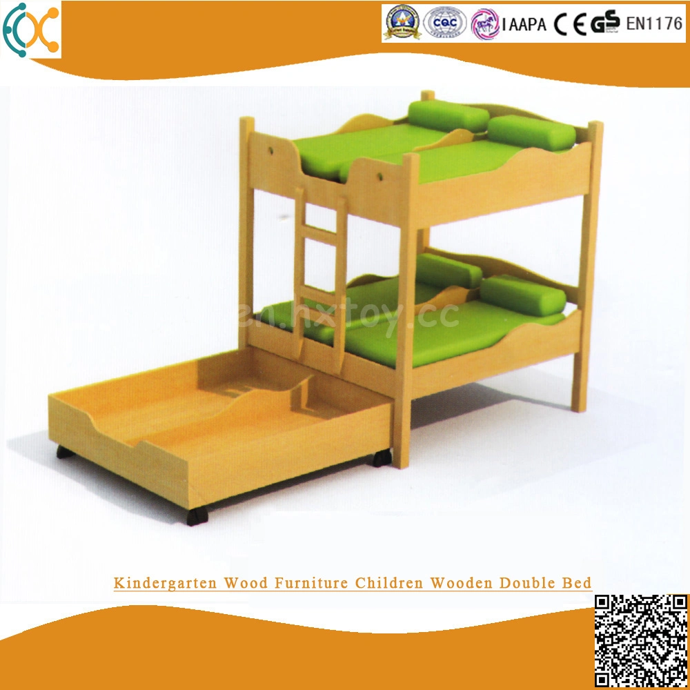 Hot Sale Nursery School Solid Wood Kindergarten Single Bed