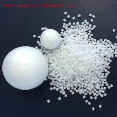 Black Flame Retardant Virgin EPS Granules Thermocol Expandable Polystyrene