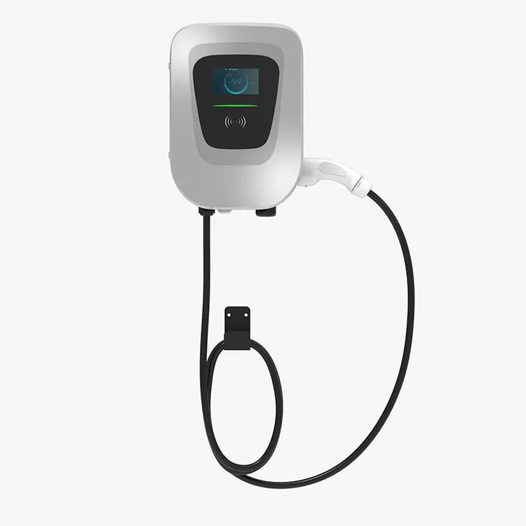 22kw EV Charger Home Load Balancing Car Charger Timing Charging Setting with Two Installation Methods