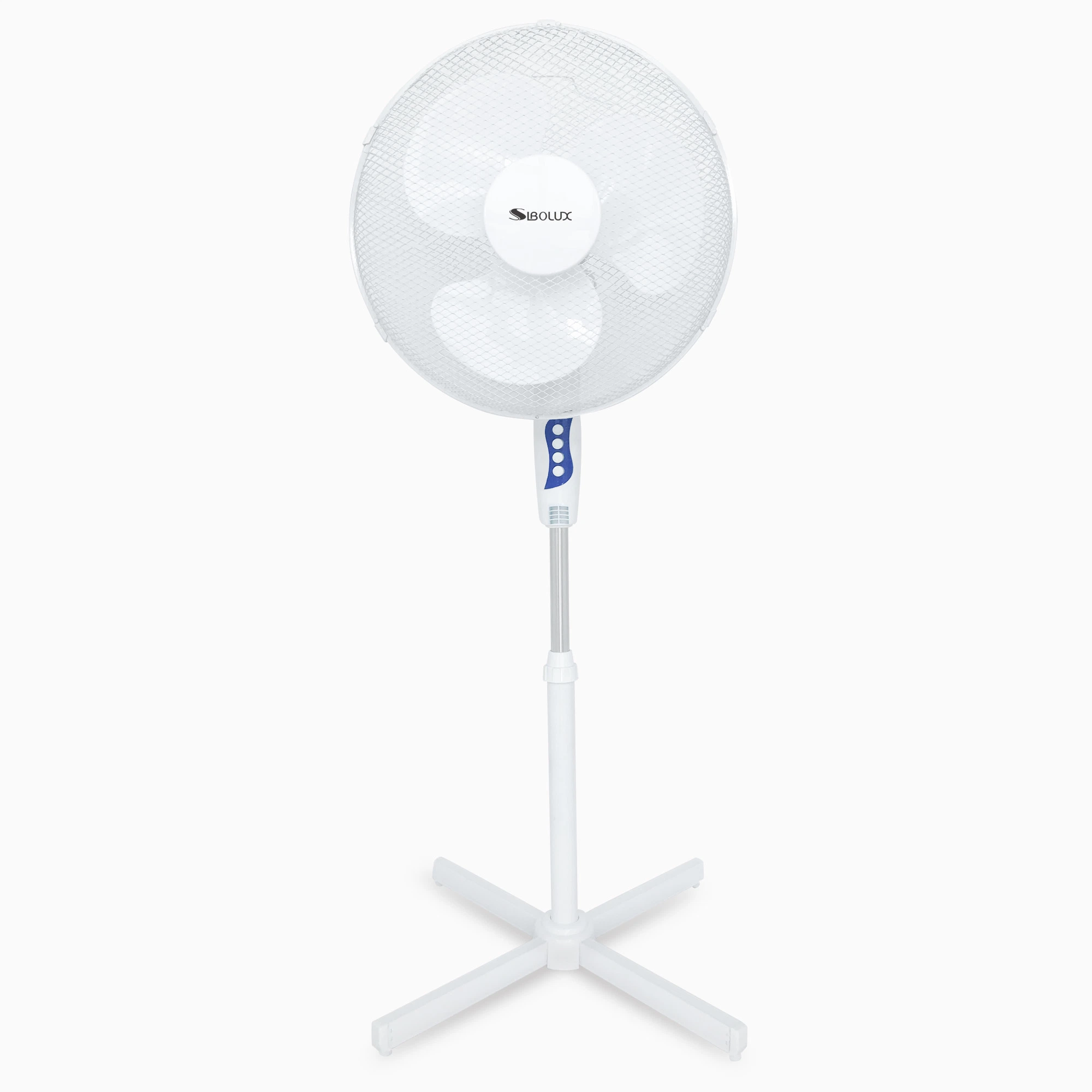 16 Inch Plastic Home Stand Fan Basic Electric Fan Lower Noise Pedestal Fan Cost-Effective Floor Fan for Europe