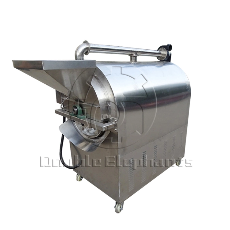 Automatic Stainless Steel Soybean, Chestnut, Coffee Bean Roaster Machine