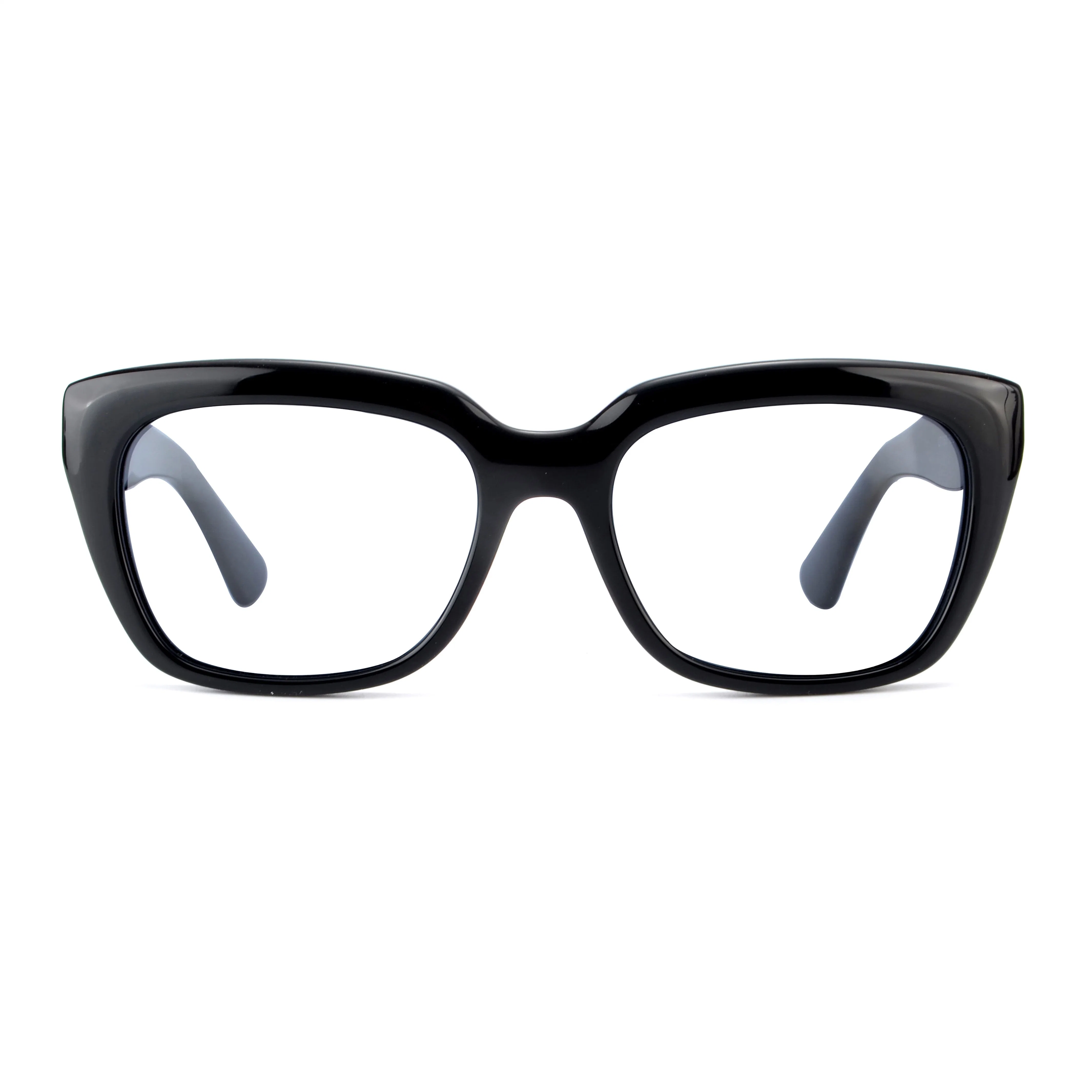 Square Shape Acetate Thick Eyewear Glasses Creative for Optic Optical Frames