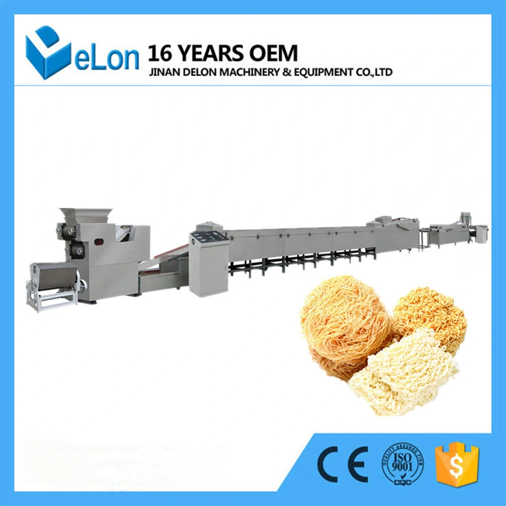 Mini Automatic Automatic Fried Instant Noodle Making Machine Processing Production Line