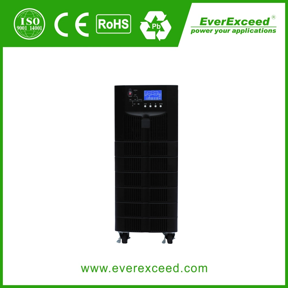 Everexceed Power Lead2 Series Three Phase 15 kVA UPS Industrial High Frequency Online UPS for Uninterruptible Power System/ Data Center/ Network / Office