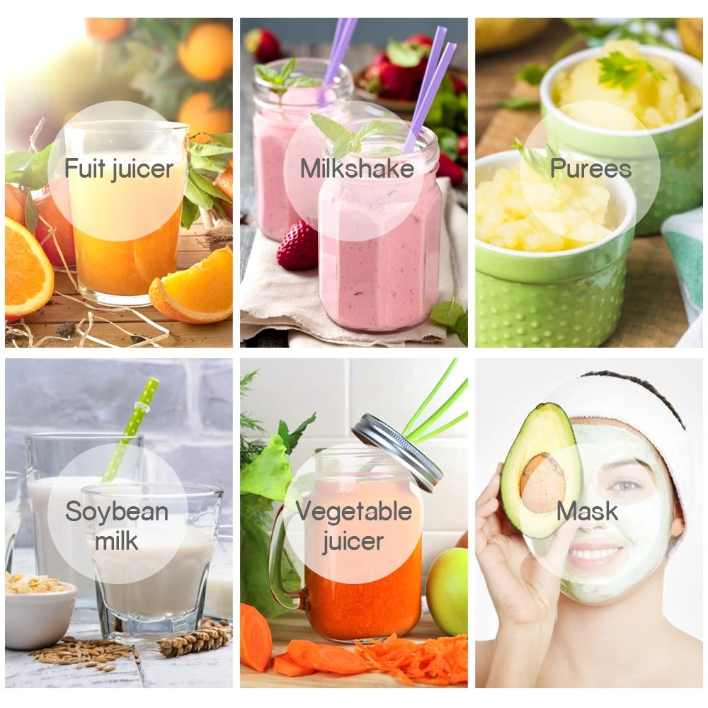 Custom 2021 Smart USB Rechargeable Electric Sports Gym Blender Juicer Mixer Portable Blender with Direct Drink