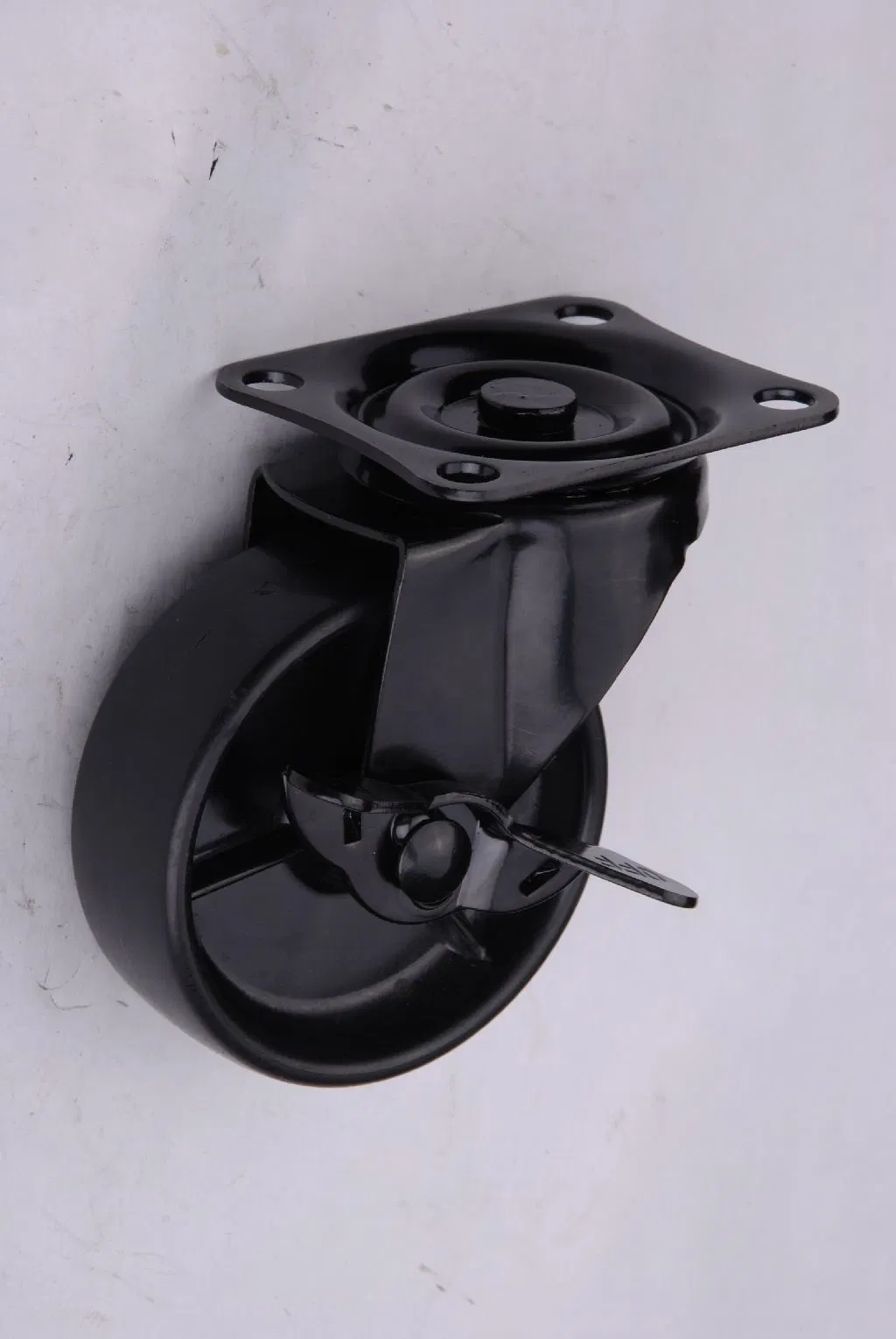 PP/Nylon Wheel Casters, Flat-Topped Side Brake Events (MODEL: 5022)