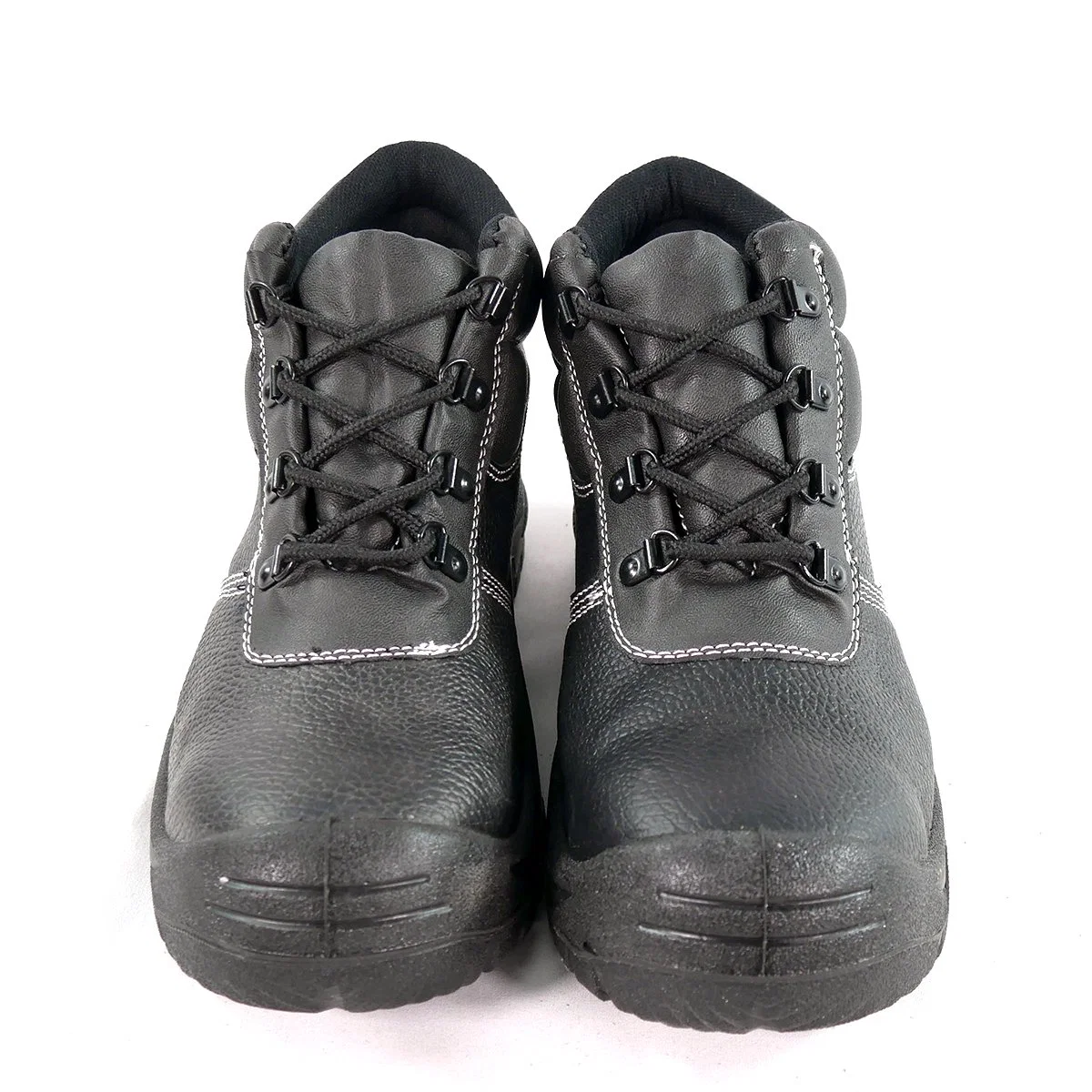 Nueva venta en caliente Trabajo de protección industrial Sneakers Casual puntera de hierro Zapatos de seguridad Zapatos de protección negro para hombre