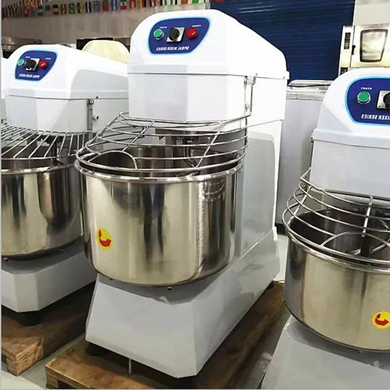 High Efficiency Flour Blender Equipment Baking Spiral Mixer